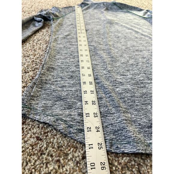 Womens CSU 1/4 Zip Pullover, Colorado State, Medium, Gray, Jacket, Lightweight - Picture 7 of 8